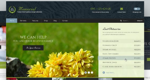 AIT - Memorial WordPress Theme