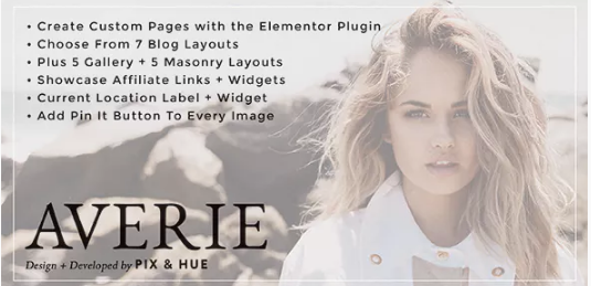Averie – A Blog & Shop Theme