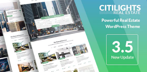 CitiLights – Real Estate WordPress Theme 3.5.8