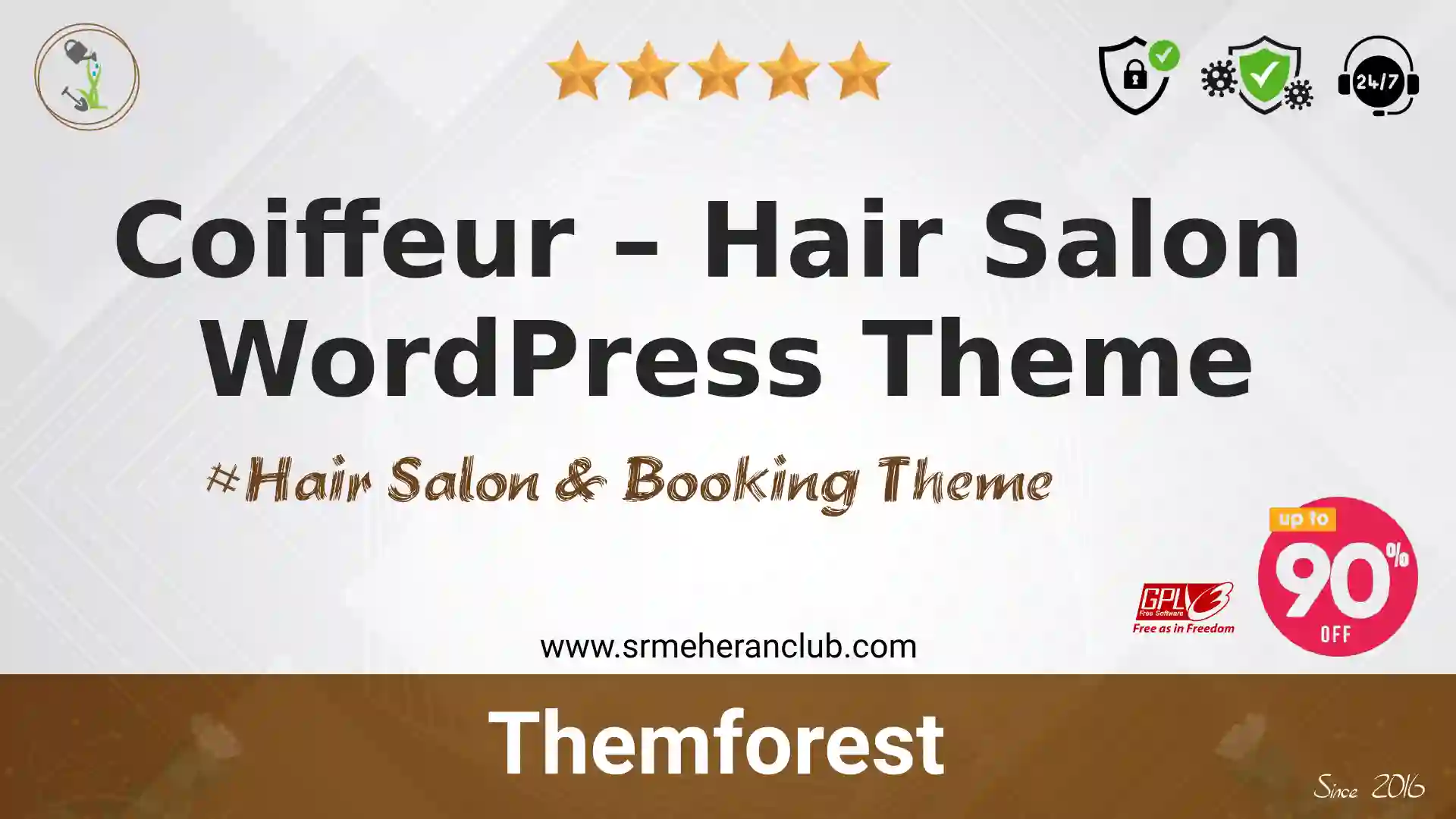 Coiffeur – Hair Salon WordPress Theme — Theme by Themeforest