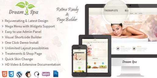 Dream Spa – Salon, Spa WordPress Theme