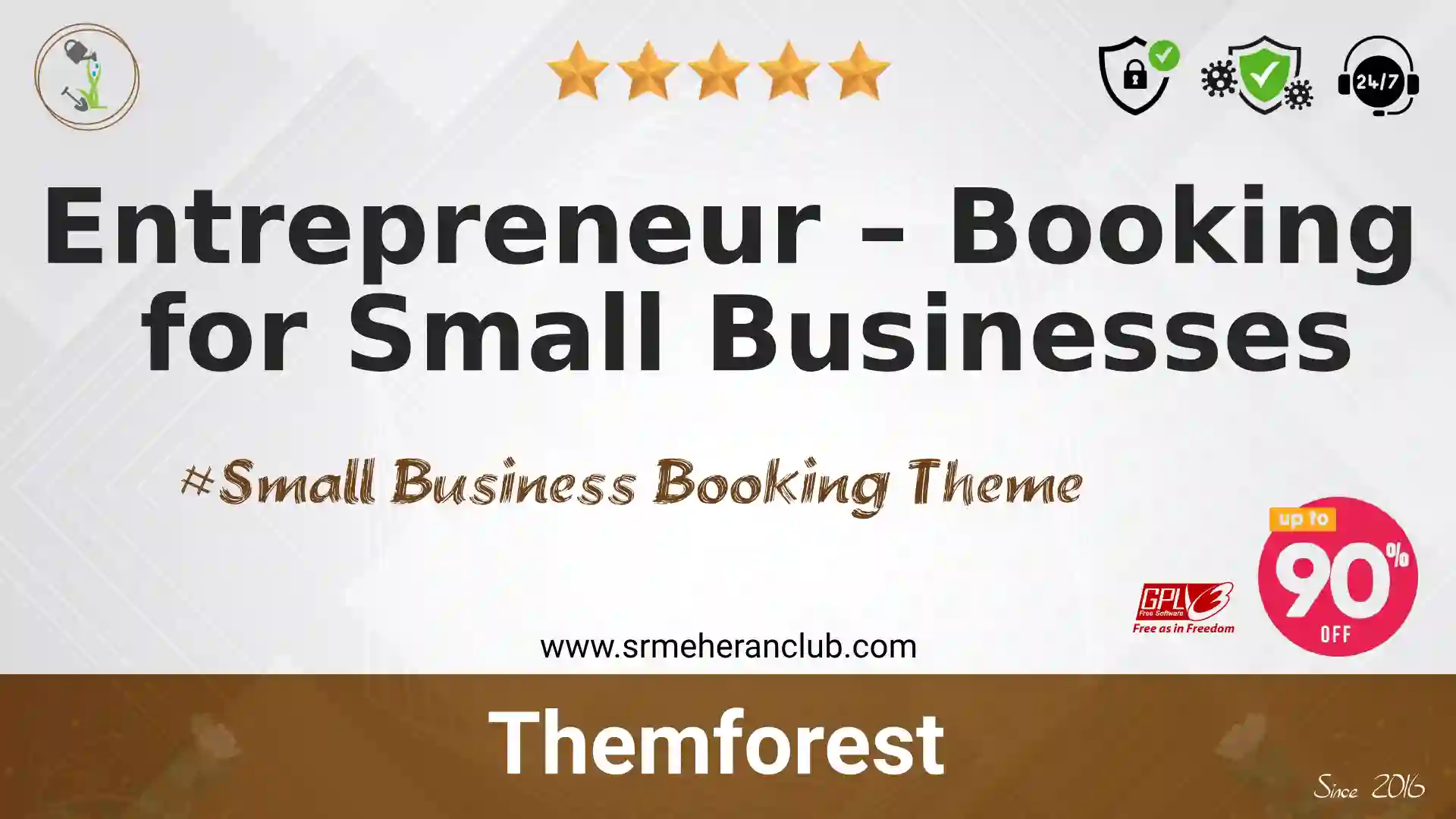 Entrepreneur – Booking for Small Businesses — Theme by Themeforest