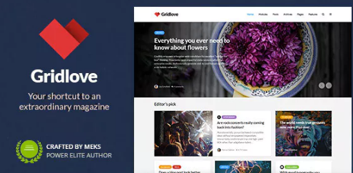 Product Image - Gridlove – Creative Grid Style News & Magazine WordPress Theme 2.1.1