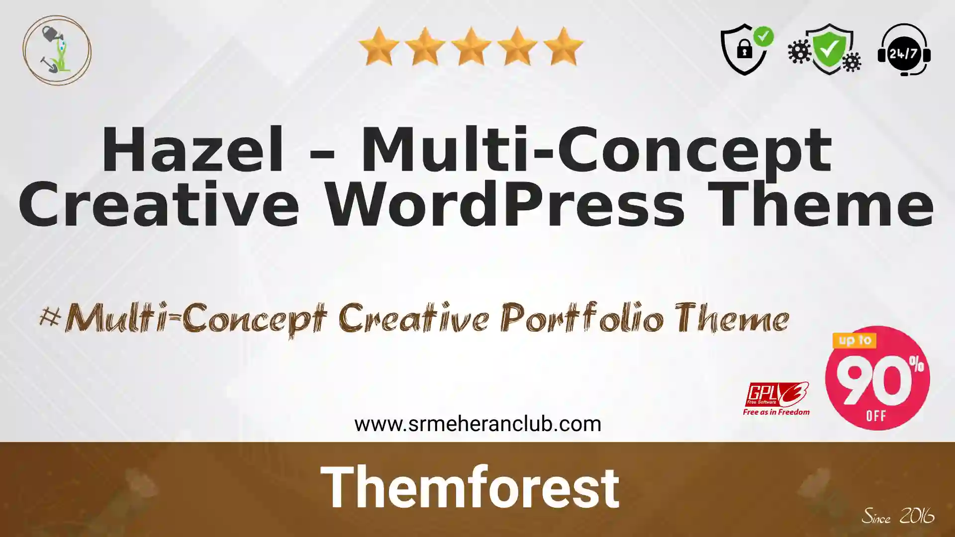 Hazel – Multi-Concept Creative WordPress Theme — Theme by Themeforest