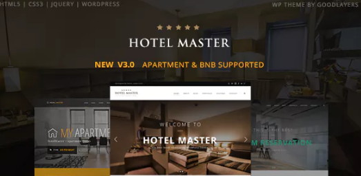 Hotel WordPress Theme For Hotel Booking | Hotel Master 4.1.9