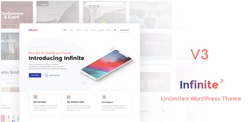 Product Image - Infinite – Responsive Multi-Purpose WordPress Theme 4.0.8