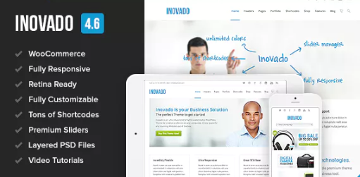 Inovado – Retina Responsive Multi-Purpose Theme