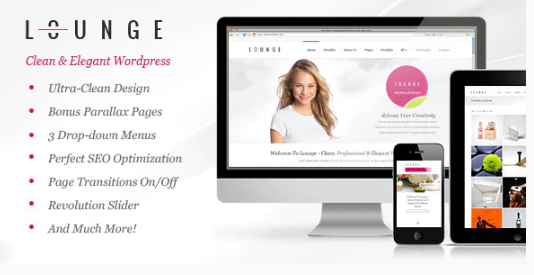 Lounge – Clean Elegant WordPress Theme
