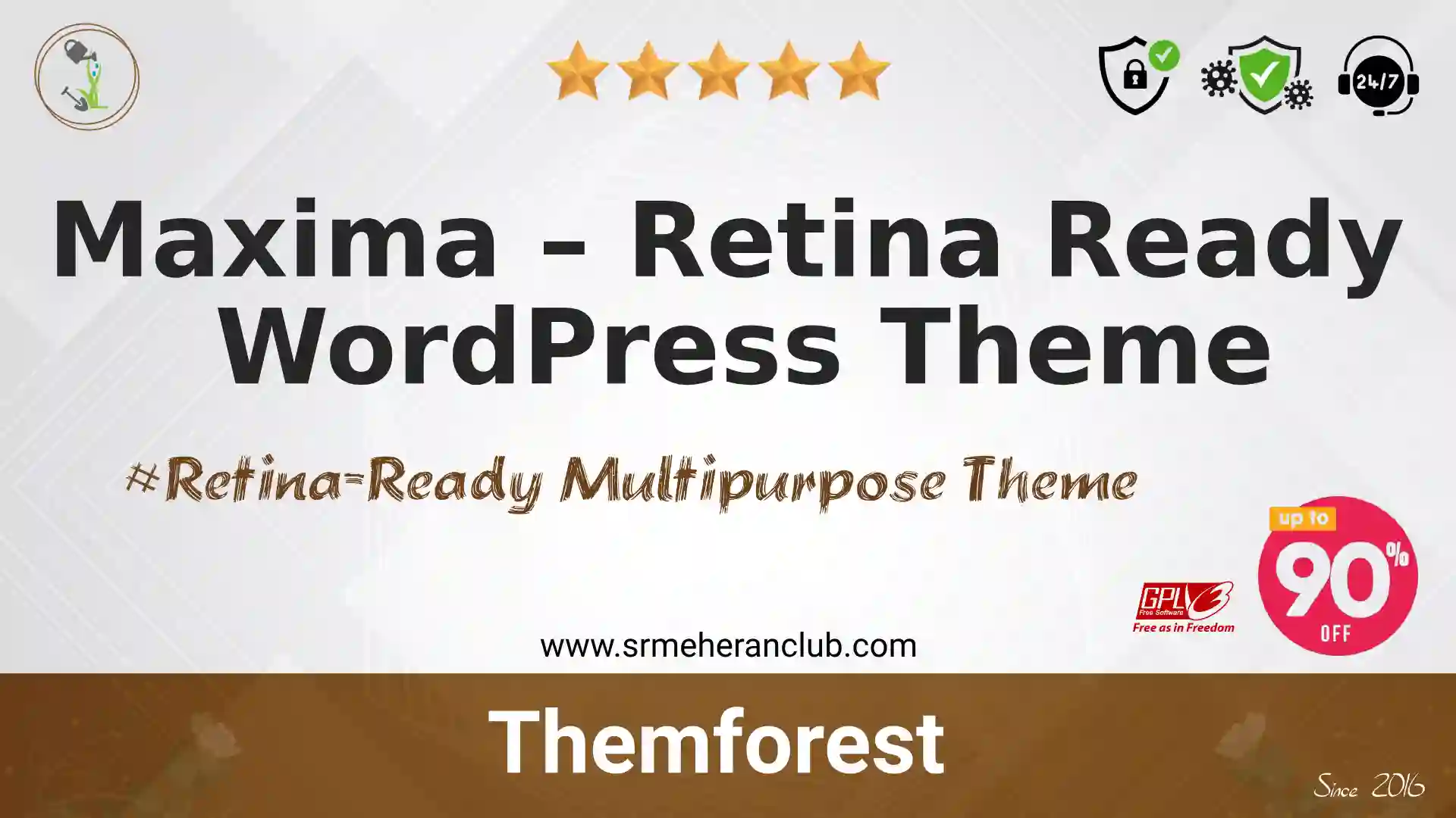 Maxima – Retina Ready WordPress Theme — Theme by Themeforest
