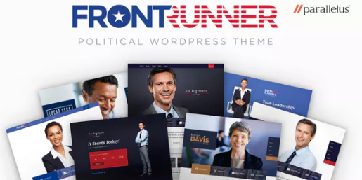 Political WordPress Theme – FrontRunner