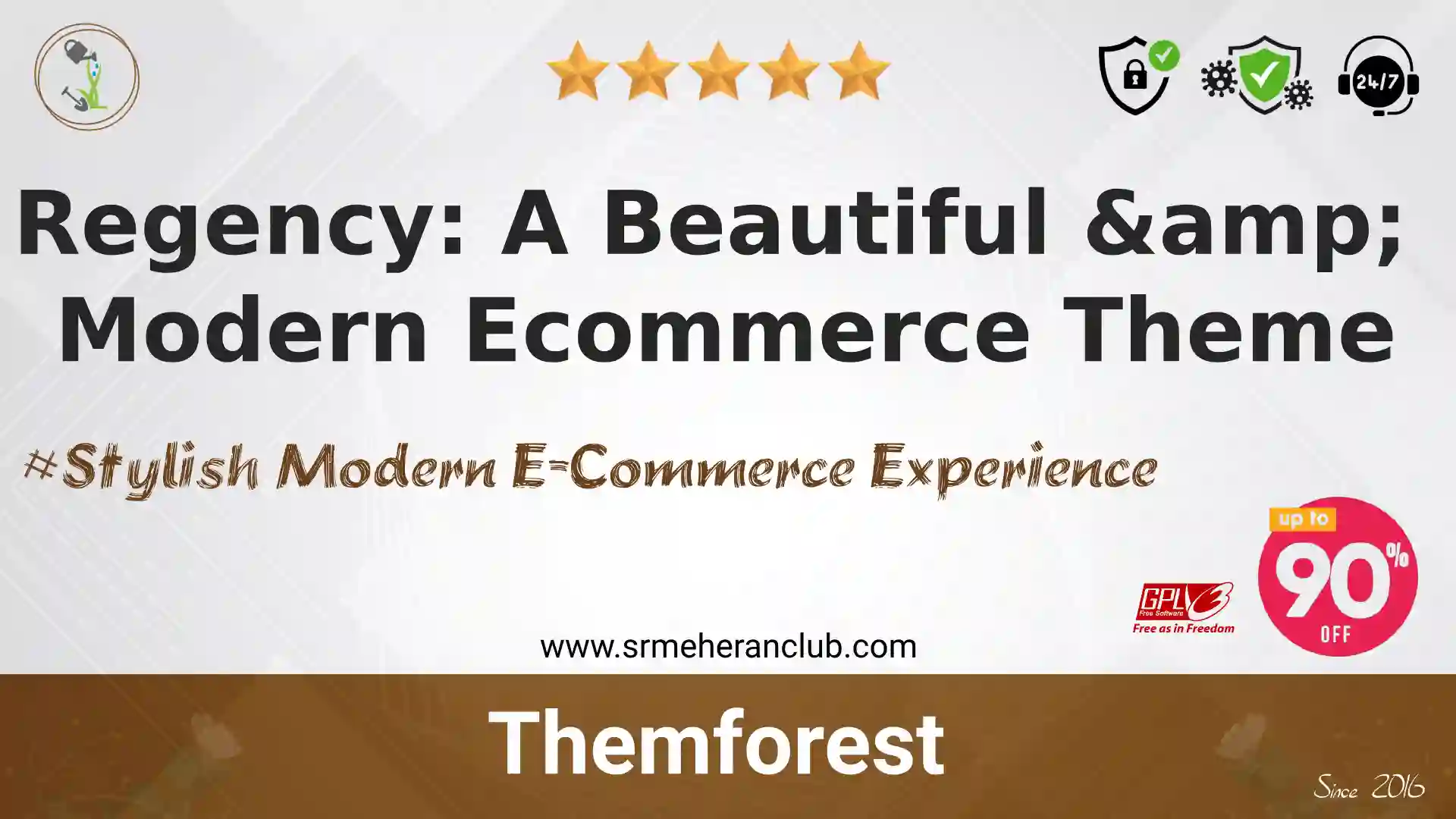 Regency: A Beautiful & Modern Ecommerce Theme — Theme by Themeforest