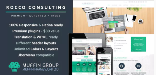 Rocco Flat WordPress Theme