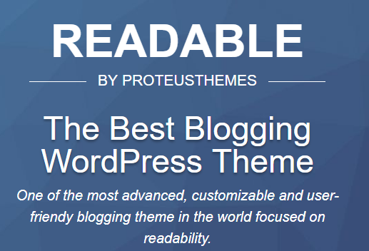 Product Image - Readable WordPress Theme 2.3.2