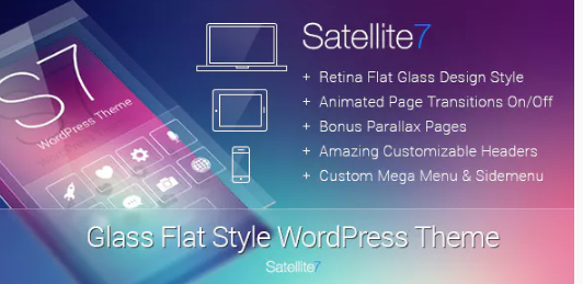 Satellite7 – Retina Multi-Purpose WordPress Theme