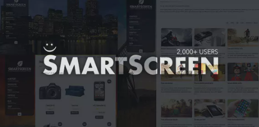 SmartScreen fullscreen responsive WordPress theme