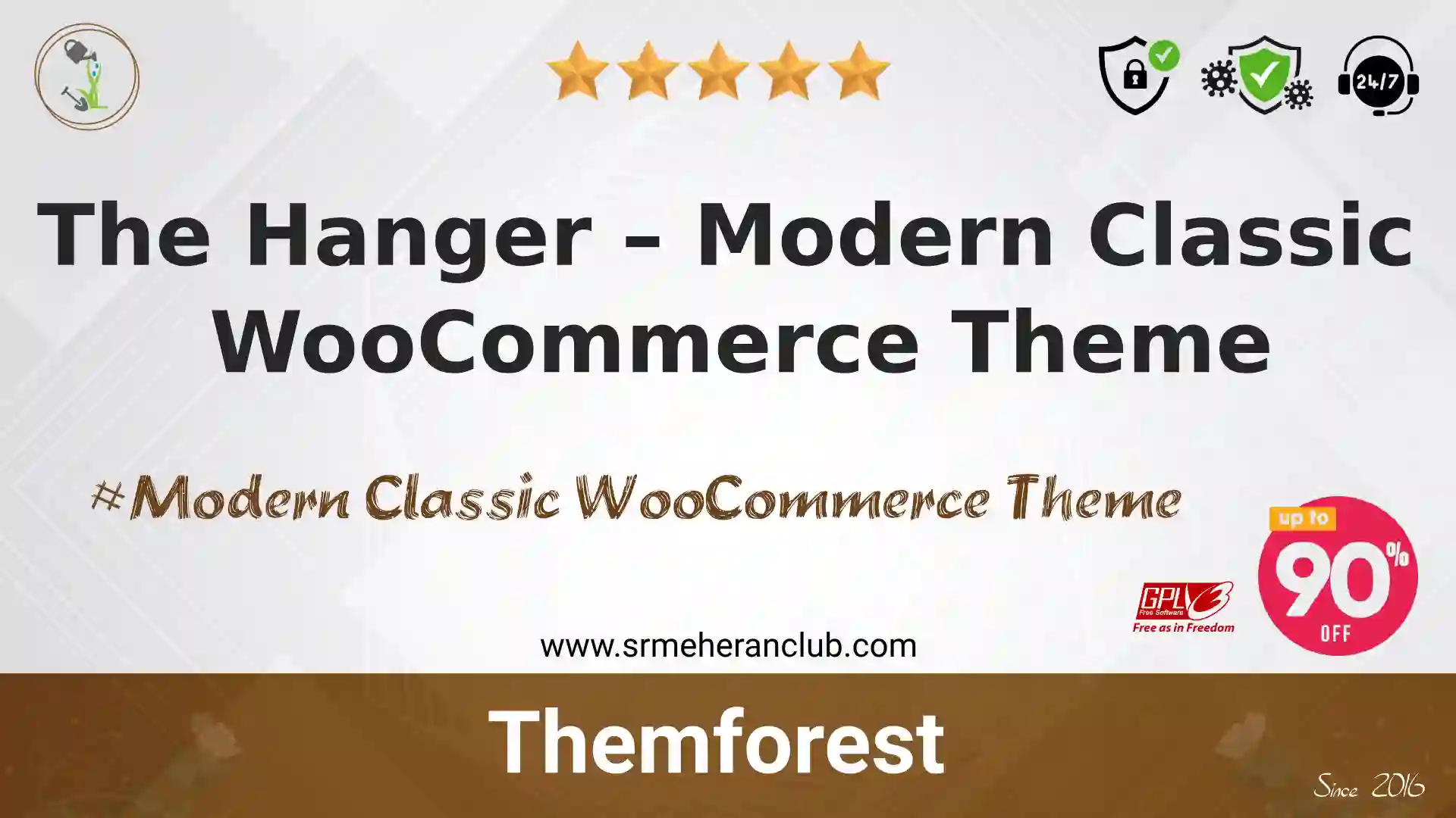 The Hanger – Modern Classic WooCommerce Theme — Theme by Themeforest