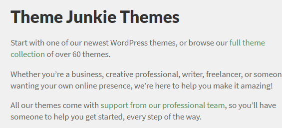 Theme Junkie Posted WordPress Theme