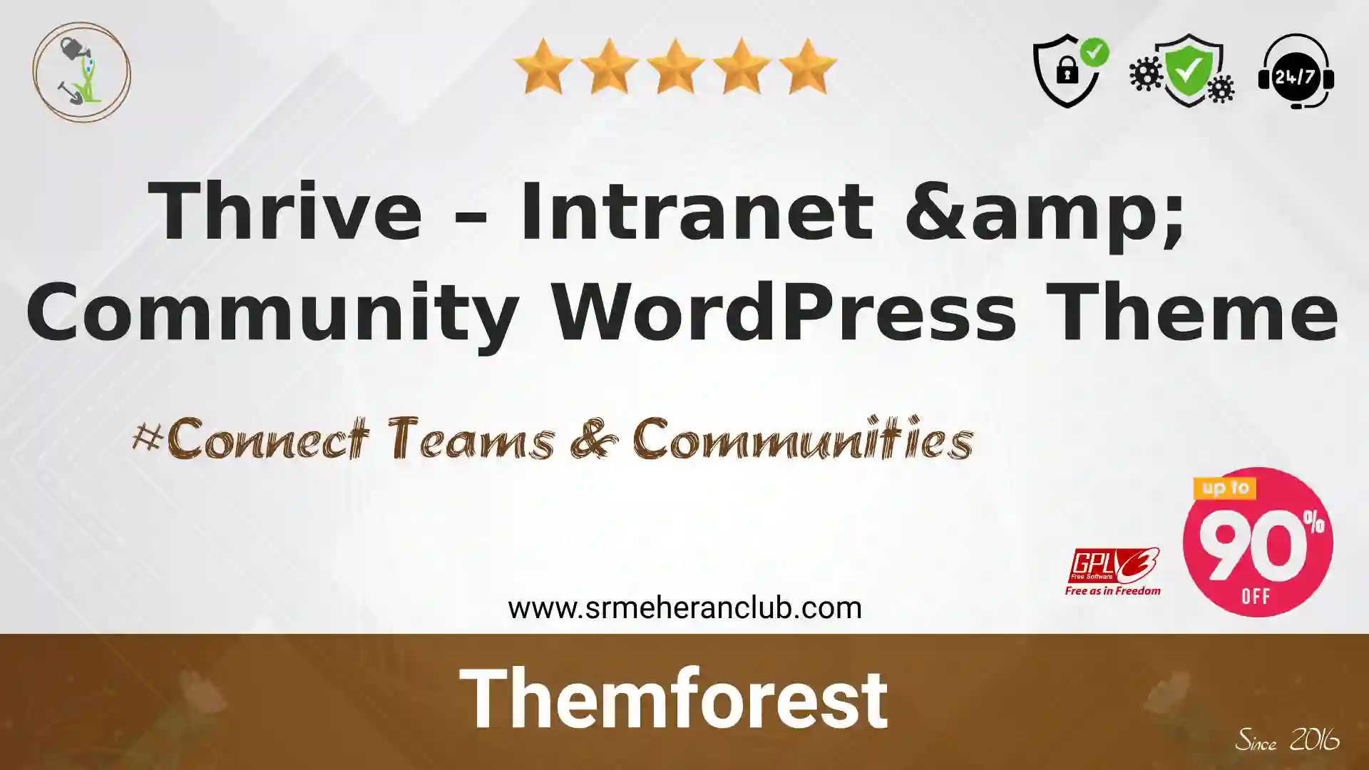 Thrive – Intranet & Community WordPress Theme — Theme by Themeforest