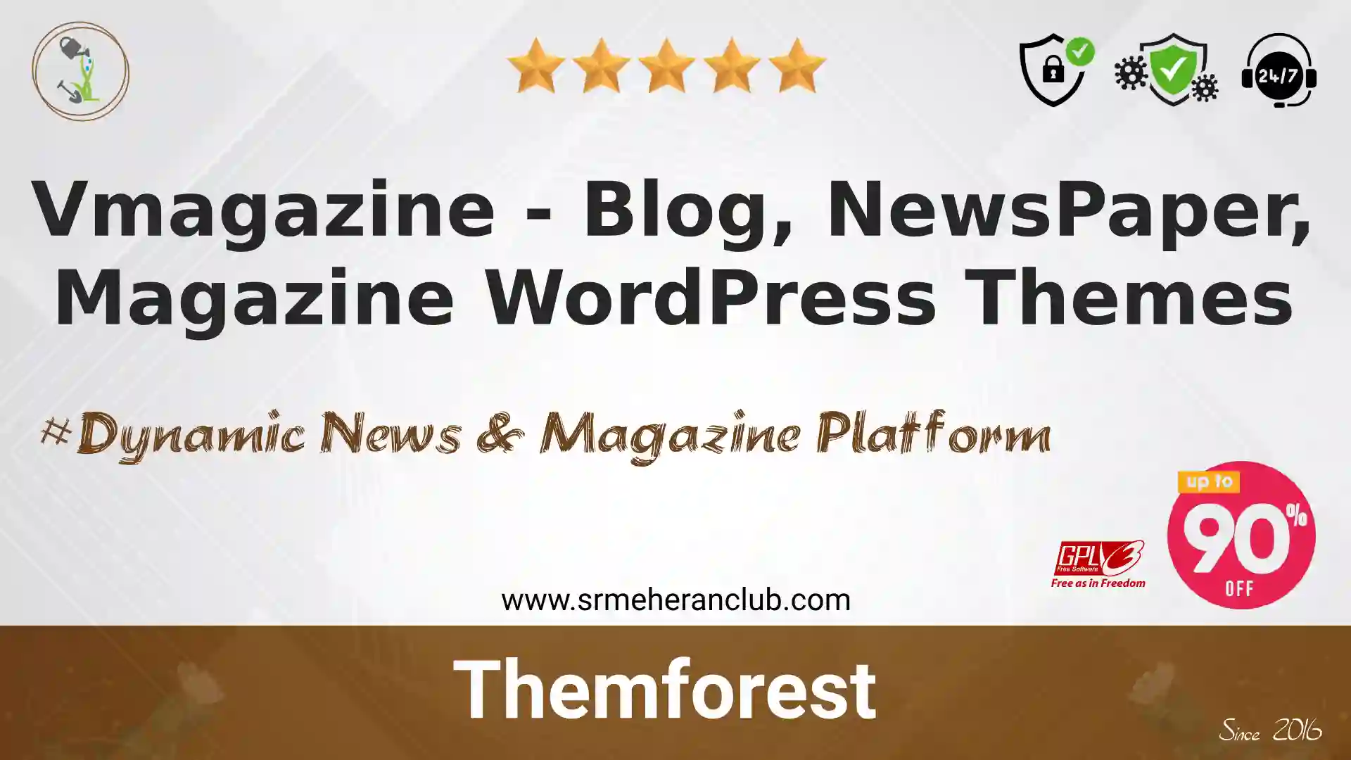 Vmagazine – Blog, NewsPaper, Magazine WordPress Themes — Theme by Themeforest