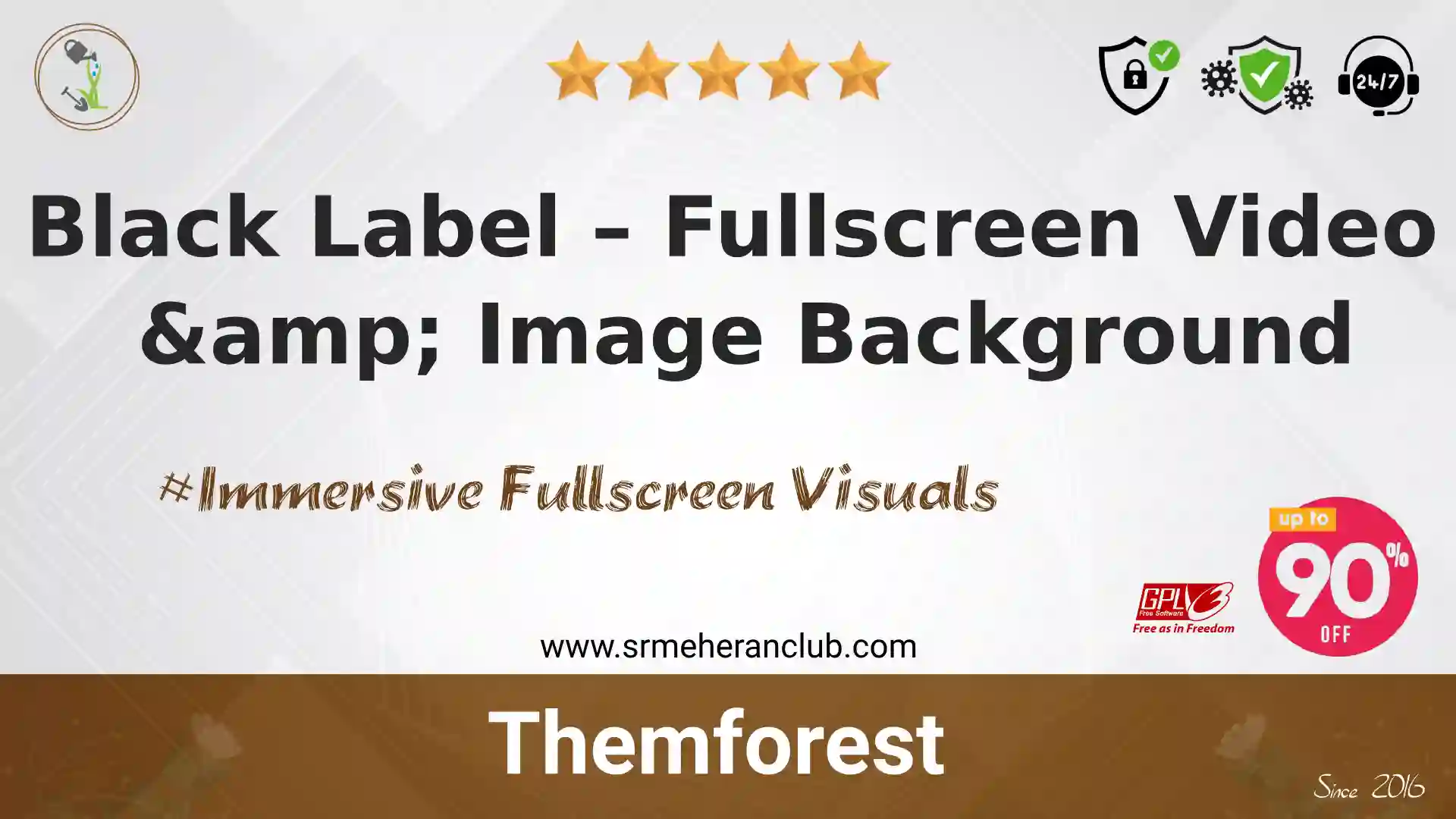 Black Label – Fullscreen Video & Image Background — Theme by Themeforest