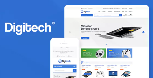 Digitech – Technology Theme for WooCommerce WordPress