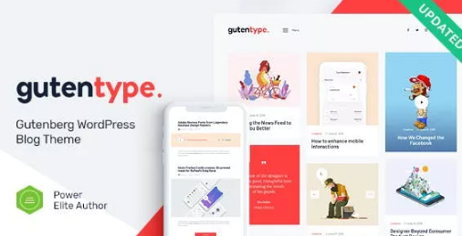 Gutentype | 100% Gutenberg WordPress Theme for Modern Blog 2.1.8