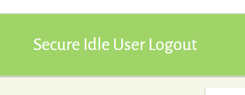 Popup Maker - Secure Idle User Logout
