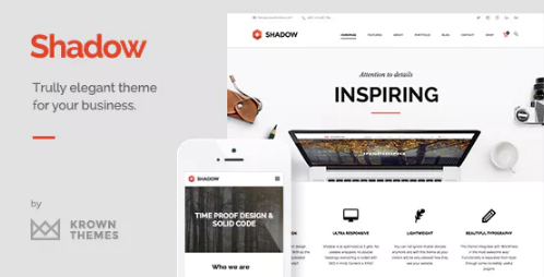 Shadow – Responsive & Retina Multi-Purpose Theme