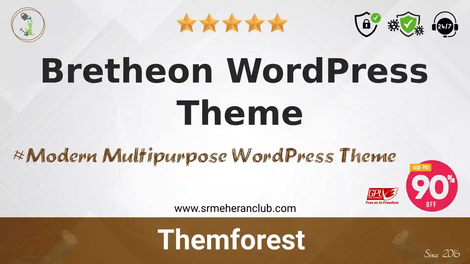 Bretheon WordPress Theme — Theme by Themeforest