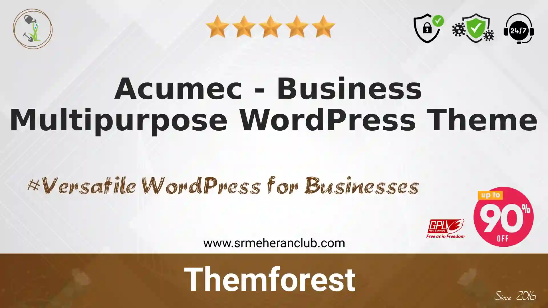 Acumec – Business Multipurpose WordPress Theme — Theme by Themeforest