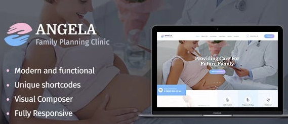 Angela | Family Planning Clinic WordPress Theme