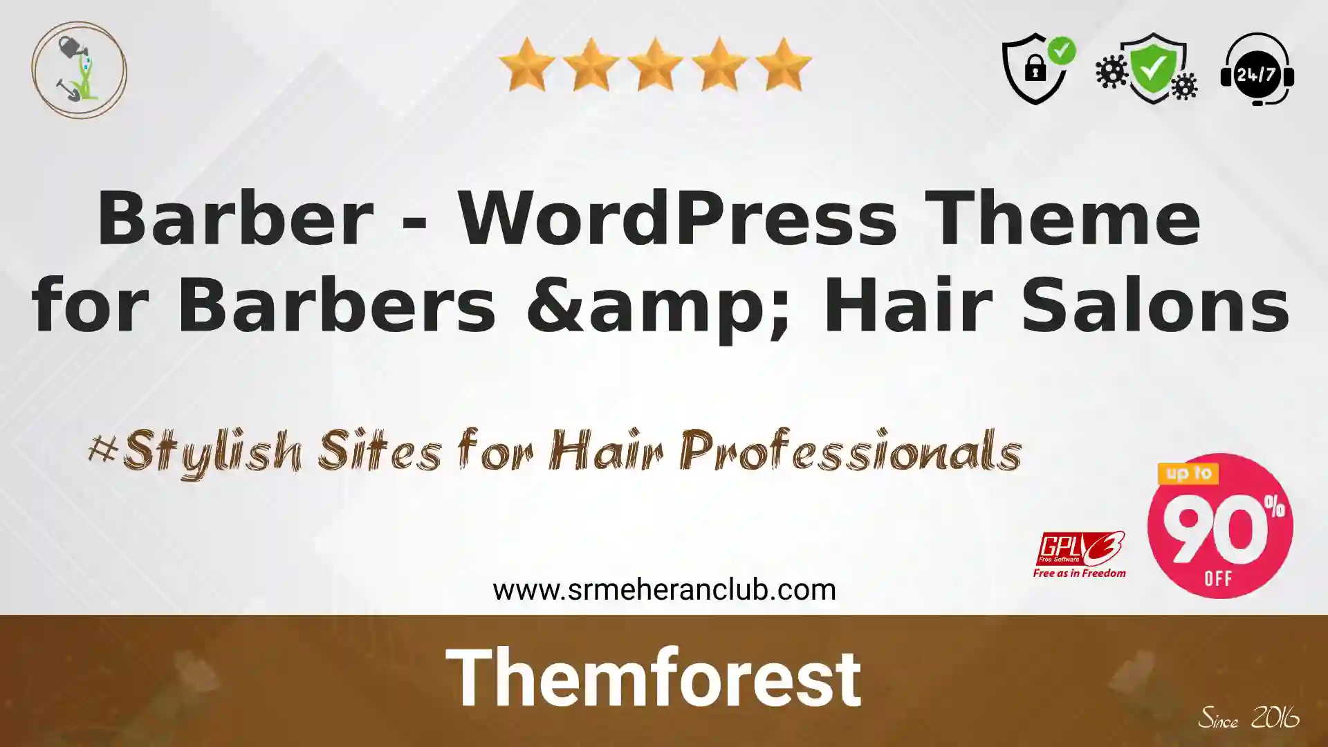Barber – WordPress Theme for Barbers & Hair Salons — Theme by Themeforest