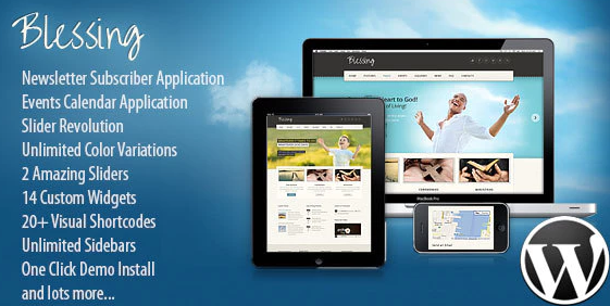 Blessing | WordPress Theme for Church and Charity Websites