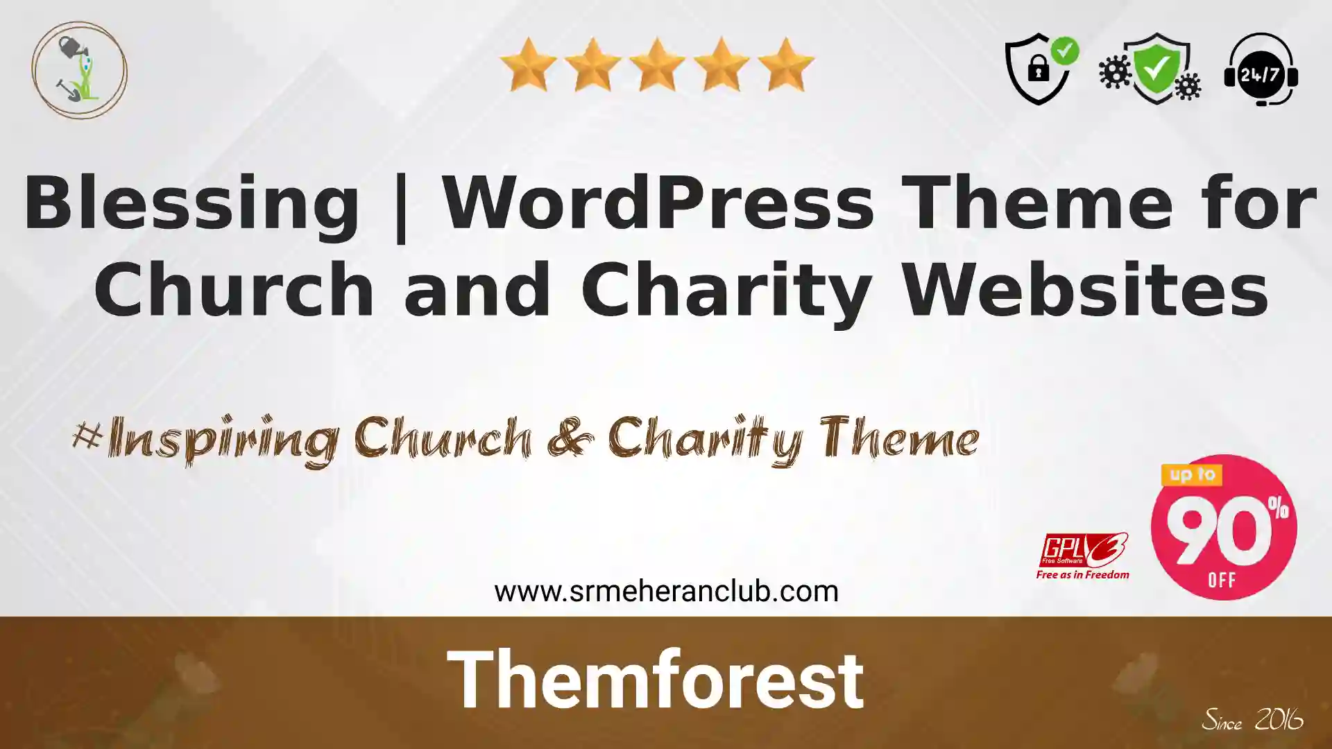 Blessing | WordPress Theme for Church and Charity Websites — Theme by Themeforest