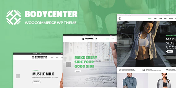 BodyCenter - Fitness WooCommerce WordPress Theme