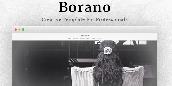 Borano - Photography / Portfolio WordPress Theme