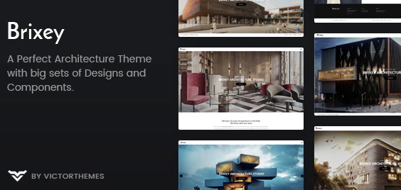 Brixey – Responsive Architecture WordPress Theme
