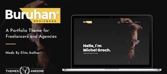 Buruhan | A Portfolio Theme for Freelancers and Agencies