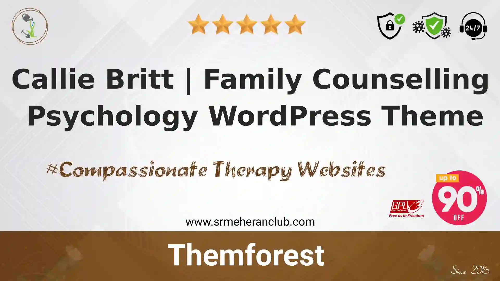 Callie Britt | Family Counselling Psychology WordPress Theme — Theme by Themeforest