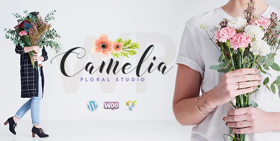 Camelia | A Floral Studio Florist WordPress Theme