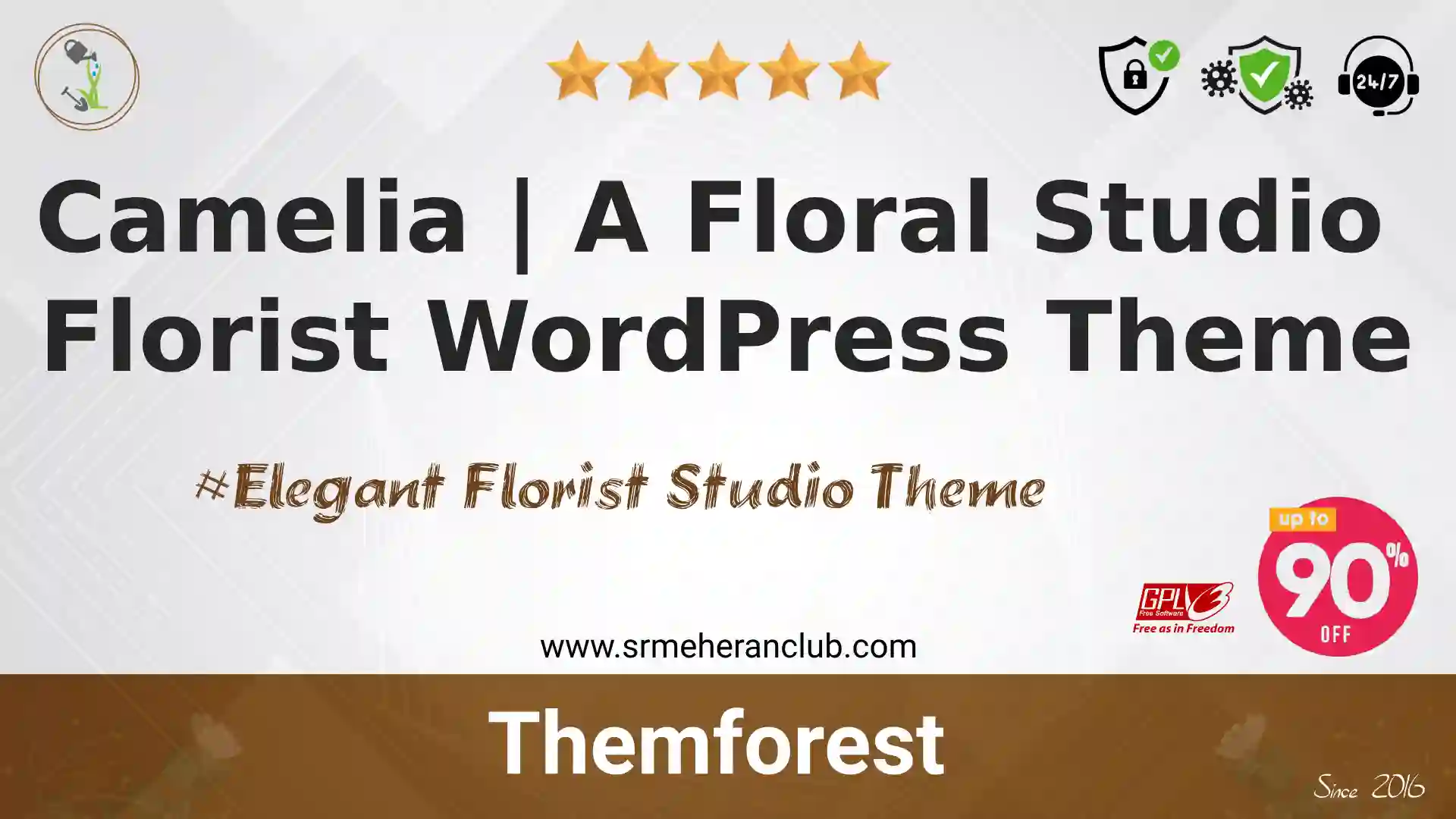Camelia | A Floral Studio Florist WordPress Theme — Theme by Themeforest