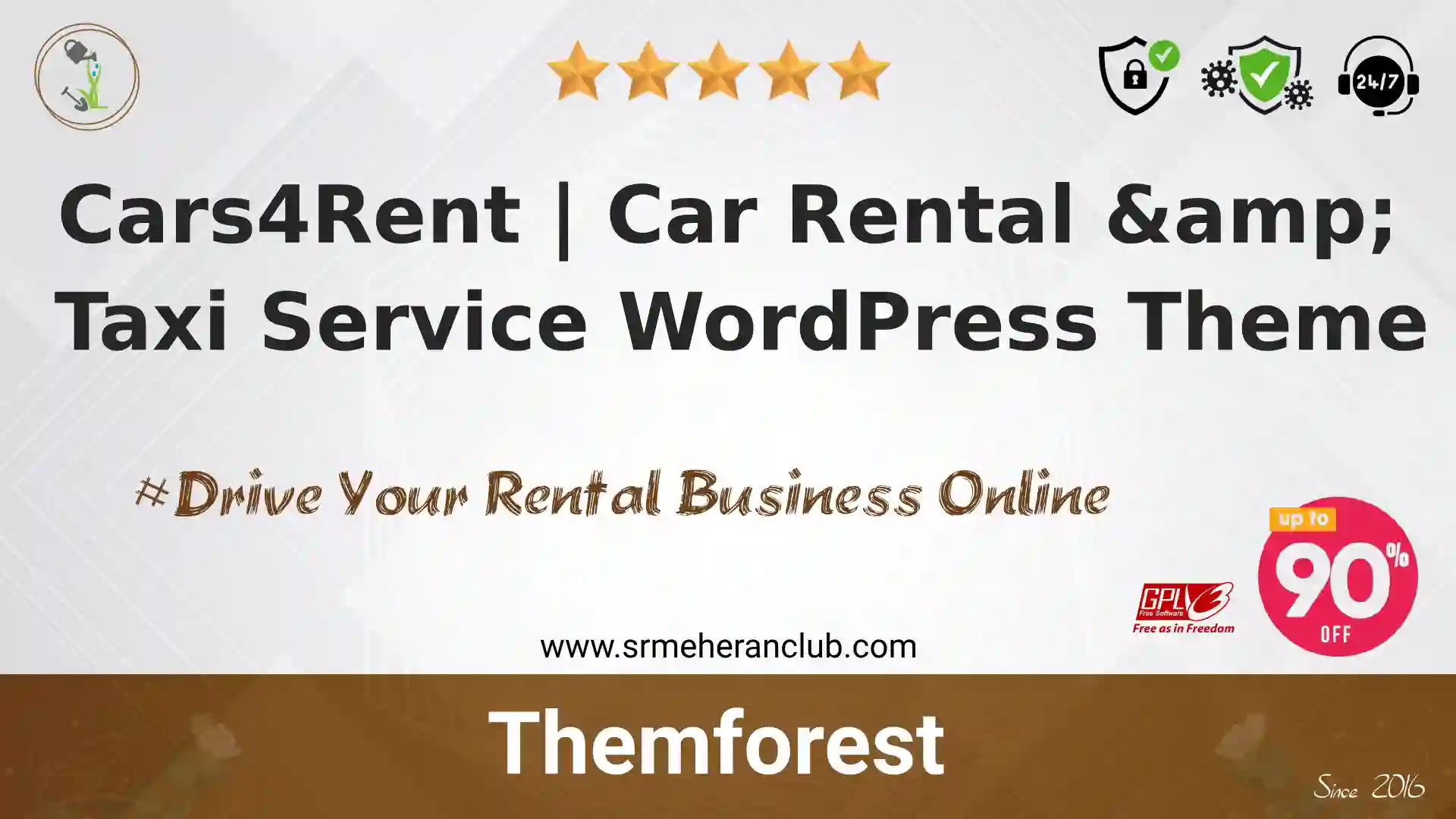 Cars4Rent | Car Rental & Taxi Service WordPress Theme — Theme by Themeforest