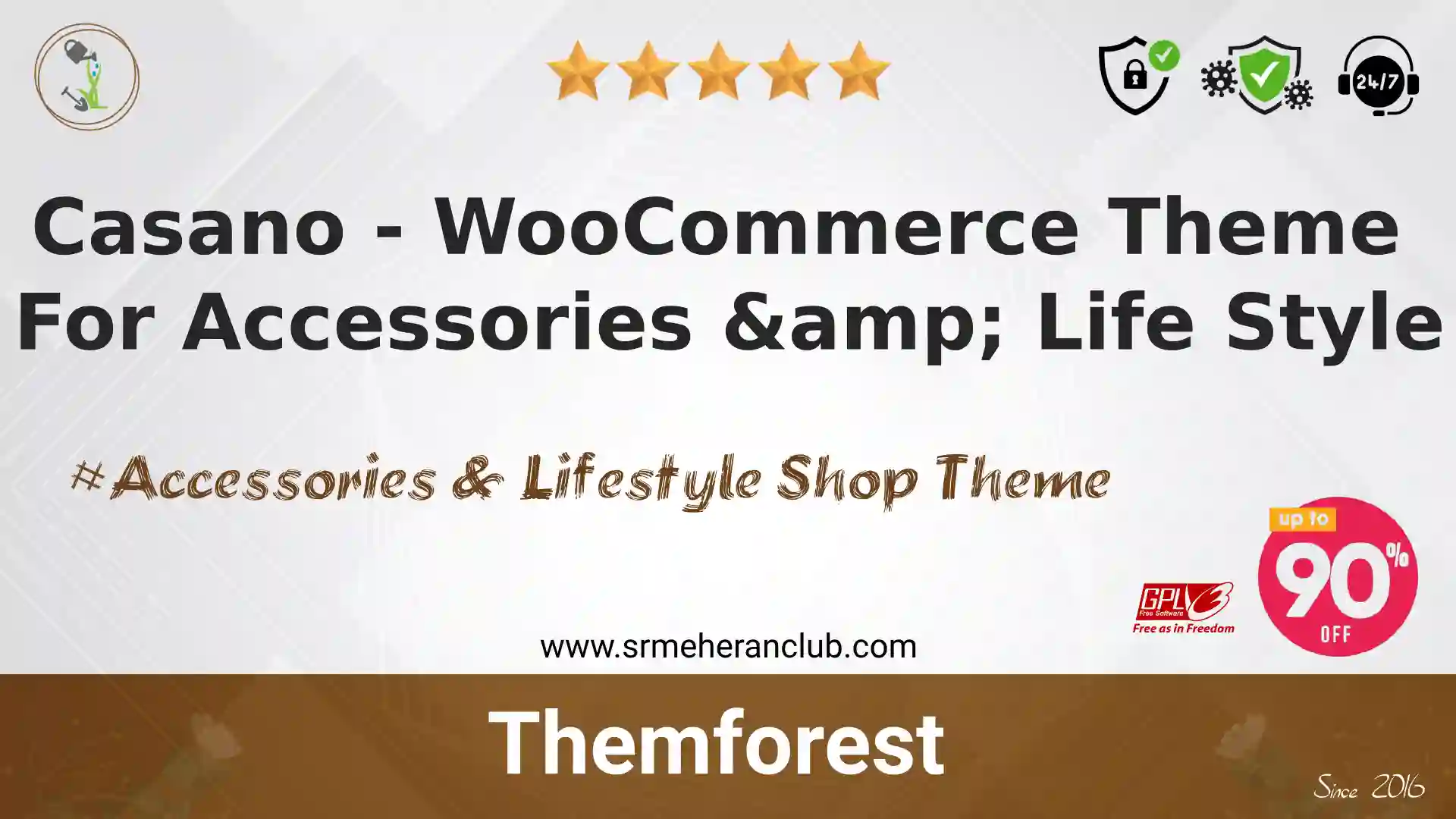Casano – WooCommerce Theme For Accessories & Life Style — Theme by Themeforest