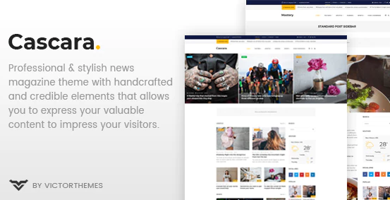 Cascara - Blog, News & Magazine WordPress Theme