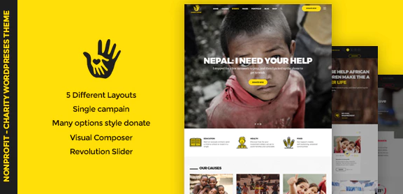 Product Image - CharityHeart – Charity Responsive WordPress Theme 1.10