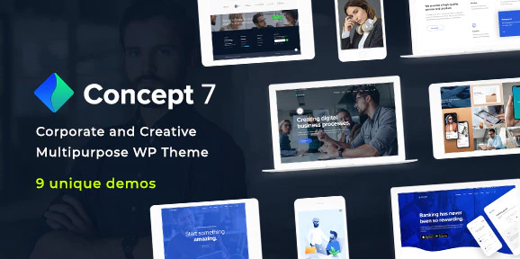 Concept Seven | Responsive Multipurpose WordPress Theme