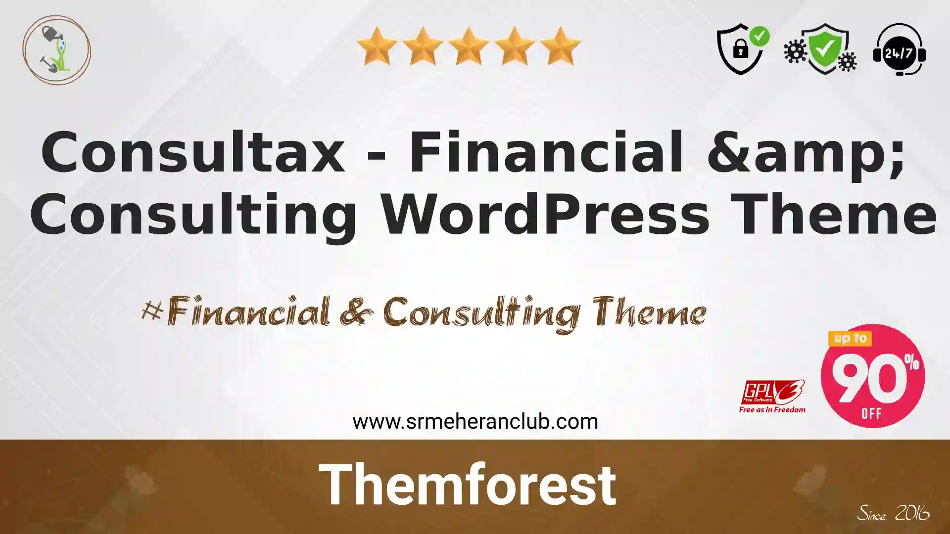 Consultax – Financial & Consulting WordPress Theme — Theme by Themeforest
