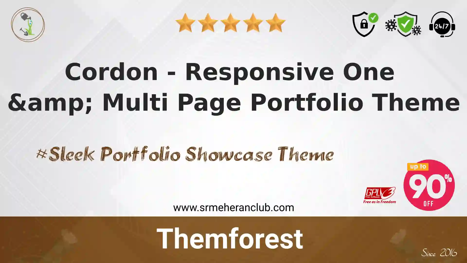 Cordon – Responsive One & Multi Page Portfolio Theme — Theme by Themeforest