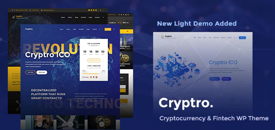 Cryptro - Cryptocurrency, Blockchain , Bitcoin & Financial Technology