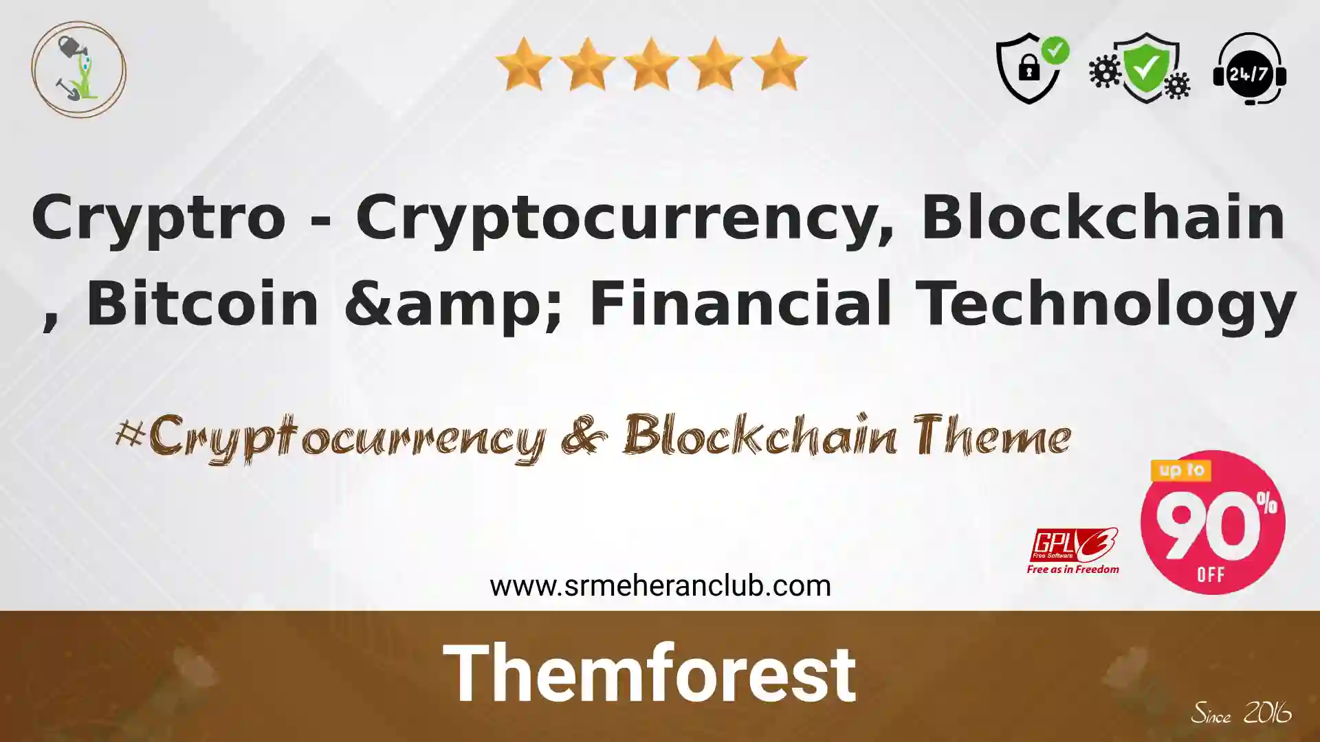 Cryptro – Cryptocurrency, Blockchain , Bitcoin & Financial Technology — Theme by Themeforest
